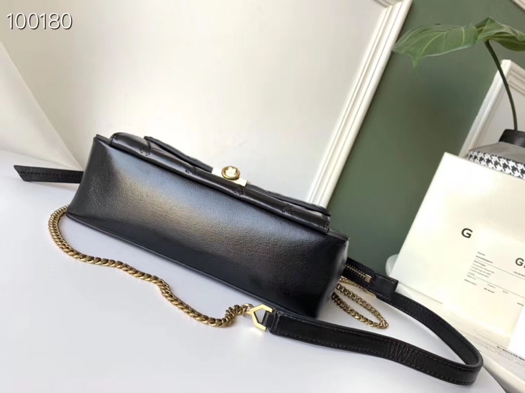 GIVENCHY POCKET BAG IN LEATHER Black 22 x 13 x 7 cm