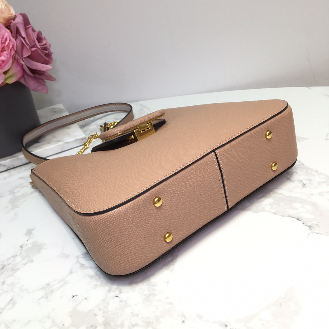 Va1e*ntin0 garavani vsling shoulder bag rose cannelle wb0f17hfb 24 x 6 x 21 cm