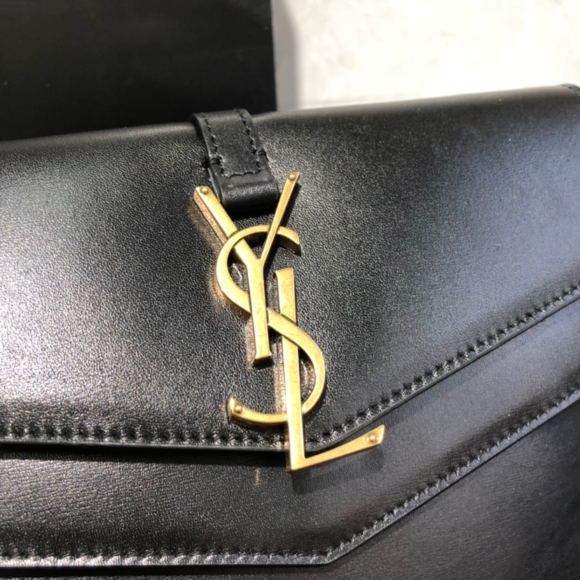 Y51 medium sulpice bag black 553566 23 x 17 x 5 cm