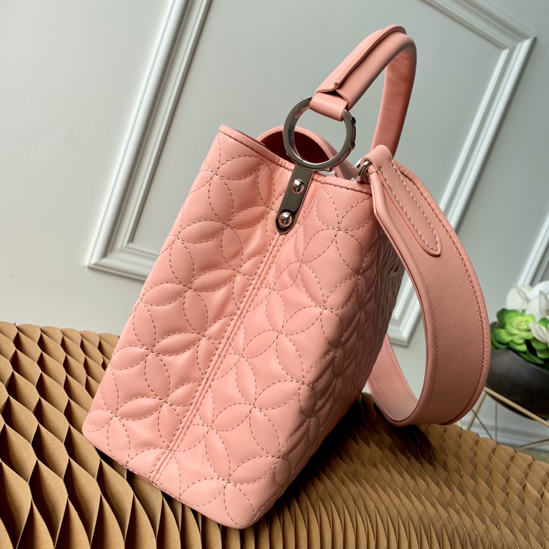 l0vis Vvtt0n capucines mm monogram flower pink m55366 31 x 20 x 11 cm