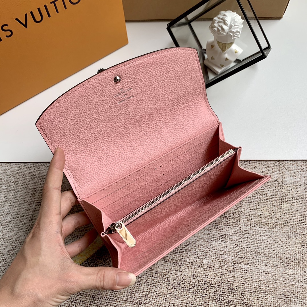 l0vis Vvtt0n iris wallet monogram pattern magnolia m60145 19 x 12 x 2 cm