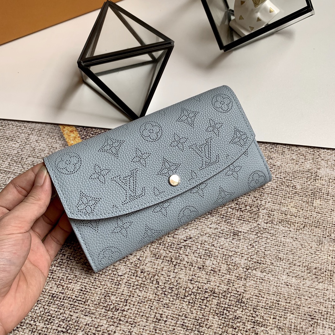 l0vis Vvtt0n iris wallet monogram pattern blue m60145 19 x 12 x 2 cm