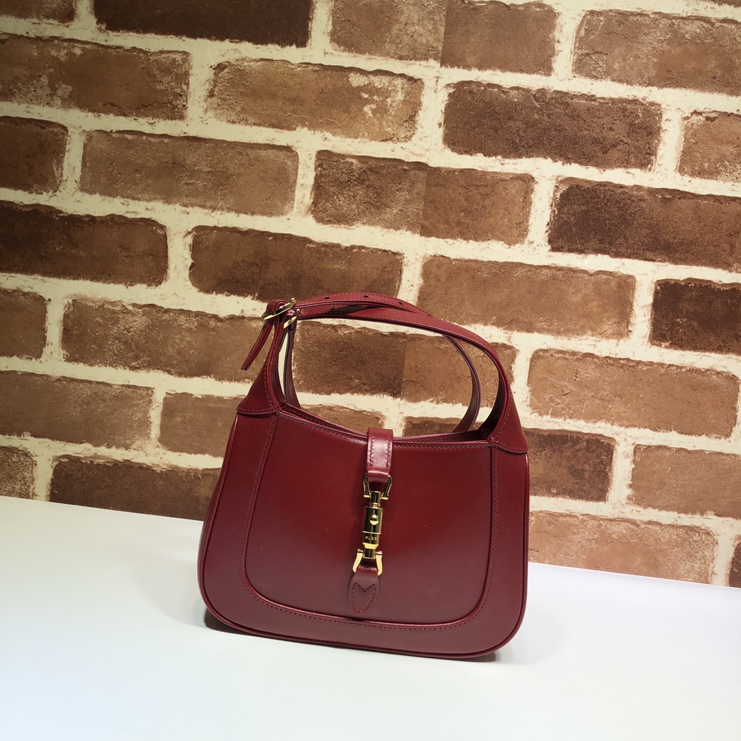 Gvc*1 mini jackie 1961 shoulder bag leather red 637091 19 x 13 x 3 cm