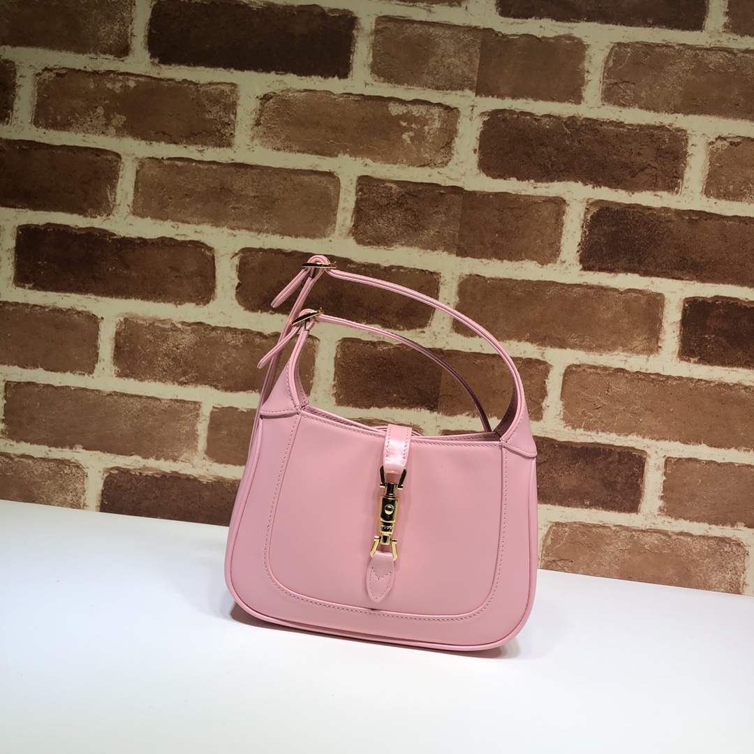 Gvc*1 mini jackie 1961 shoulder bag leather pink 637091 19 x 13 x 3 cm