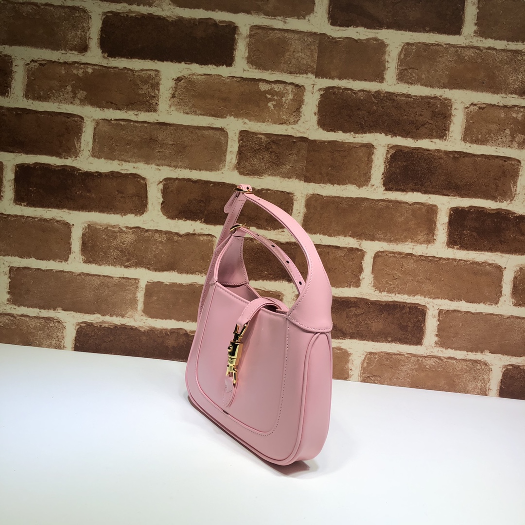 Gvc*1 mini jackie 1961 shoulder bag leather pink 637091 19 x 13 x 3 cm