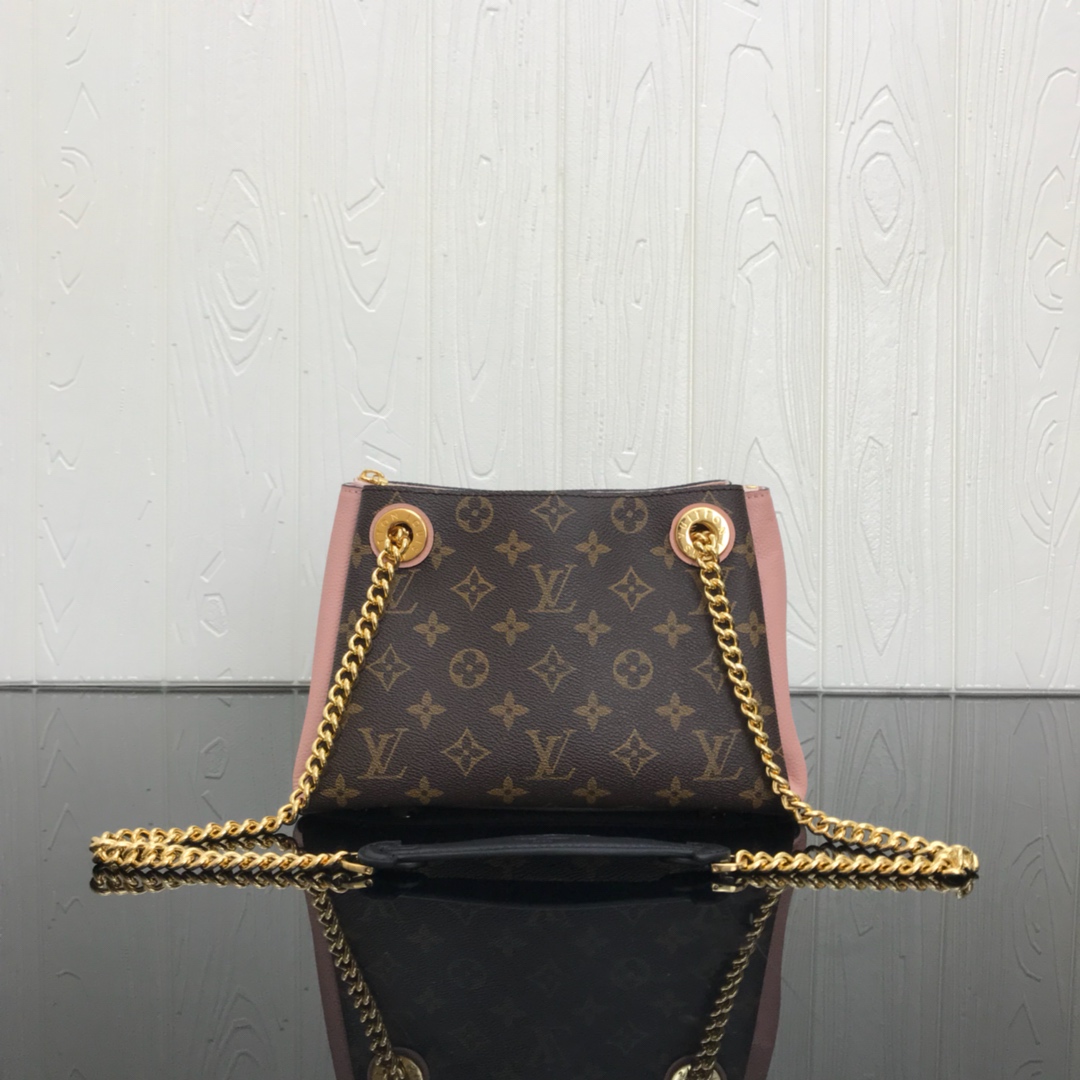 l0vis Vvtt0n surÈne bb monogram canvas pink m43775 24 x 17 x 11 cm