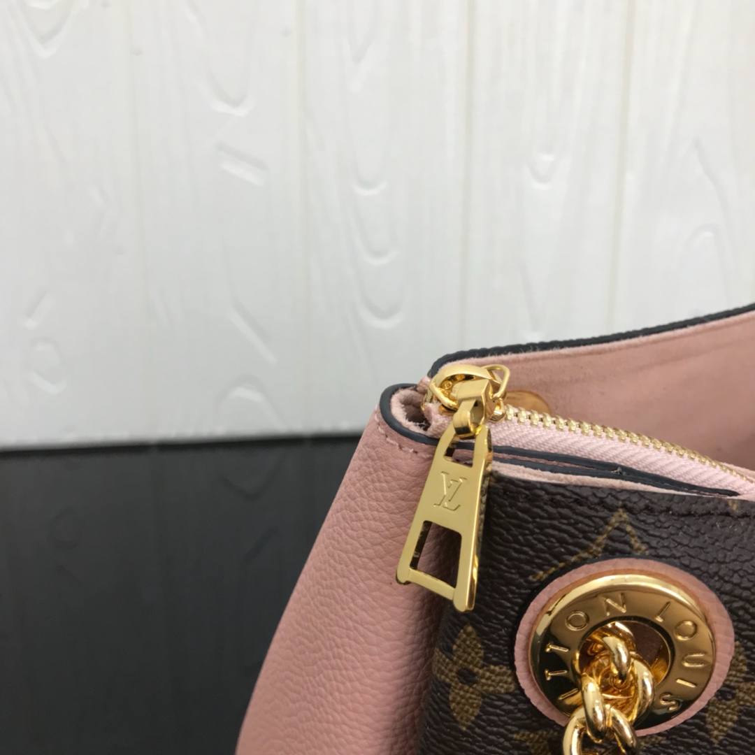 l0vis Vvtt0n surÈne bb monogram canvas pink m43775 24 x 17 x 11 cm