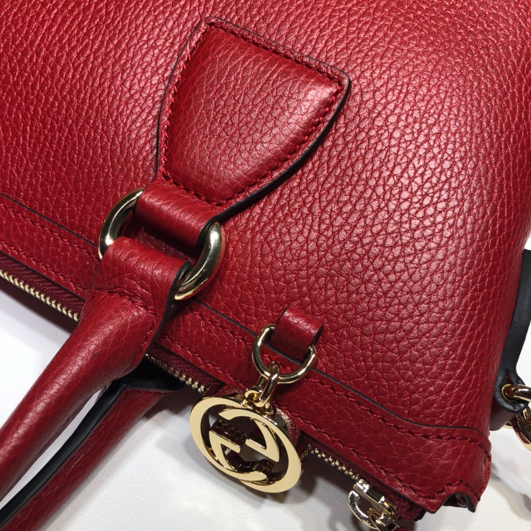 Gvc*1 convertible straight leather red 449659 30 x 22 x 12 cm