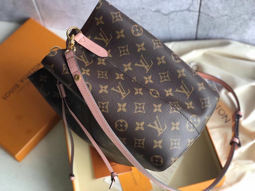 l0vis Vvtt0n nÉonoÉ mm monogram canvas rose poudré pink m44022 26 cm