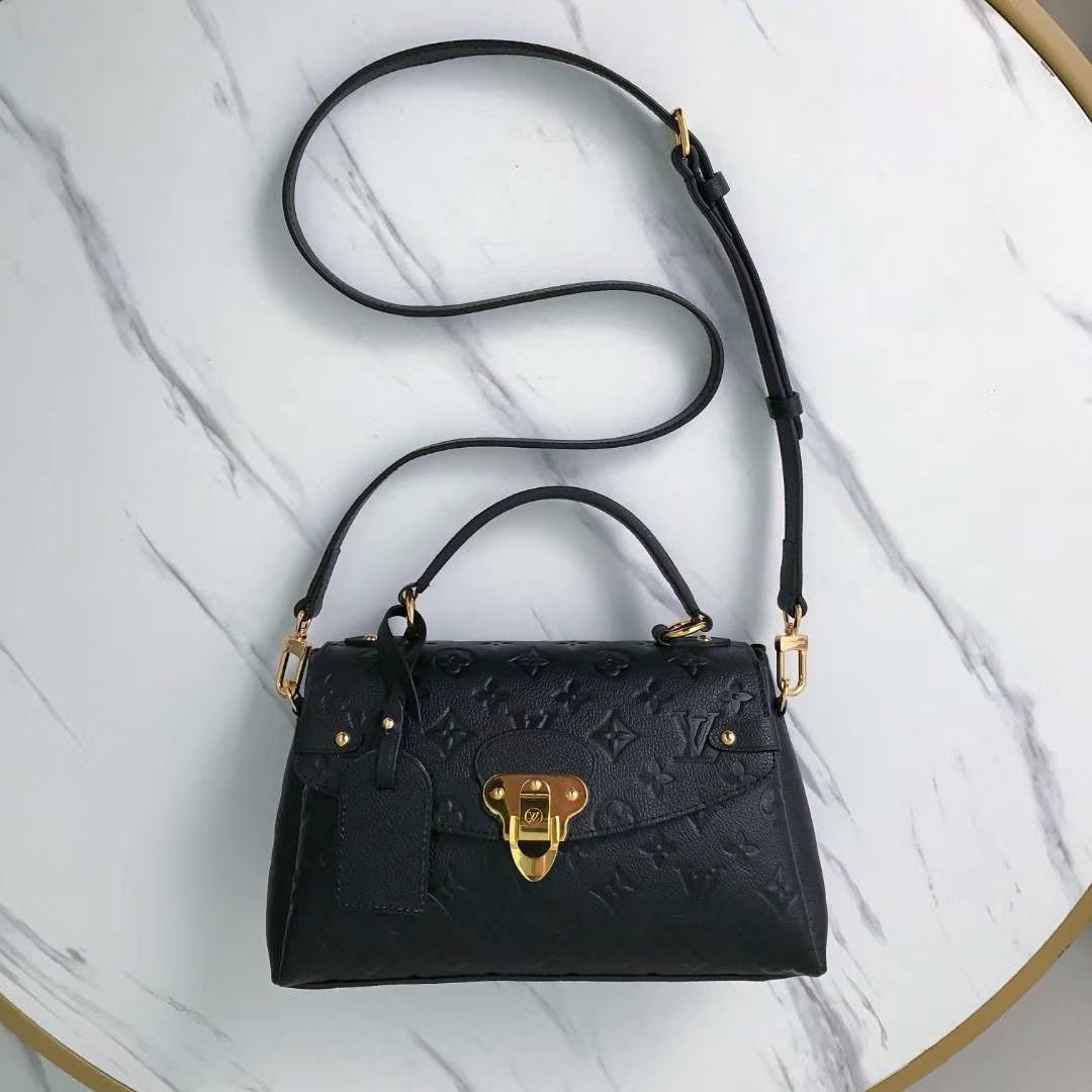 l0vis Vvtt0n georges bb monogram empreinte leather black m53941 27.5 x 17 x 11.5 cm