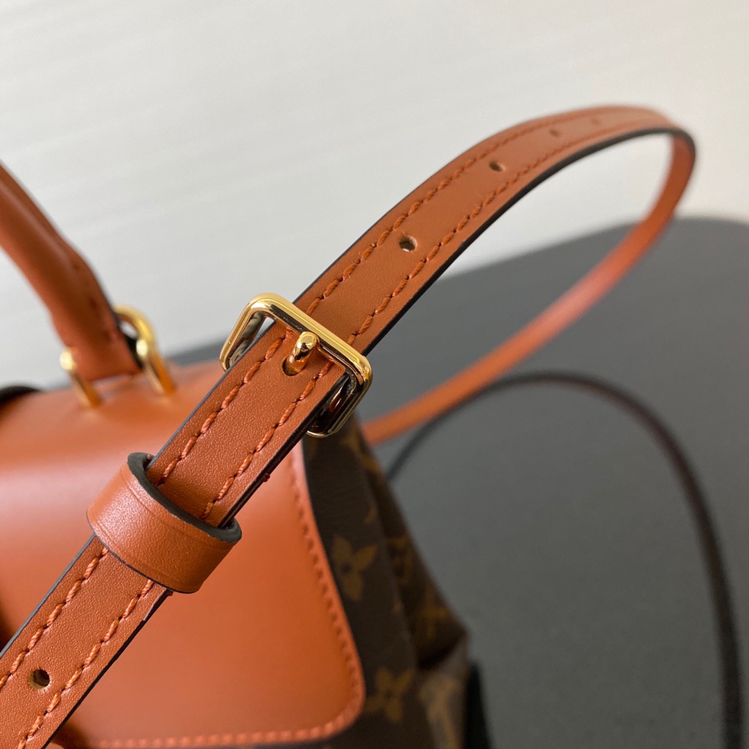 l0vis Vvtt0n locky bb bag monogram canvas caramel m44654 20 x 16 x 7.5 cm