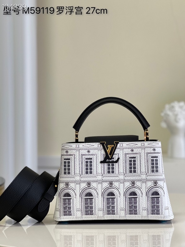 l0vis Vvtt0n capucines bb architettura m59119 27 x 18 x 9 cm