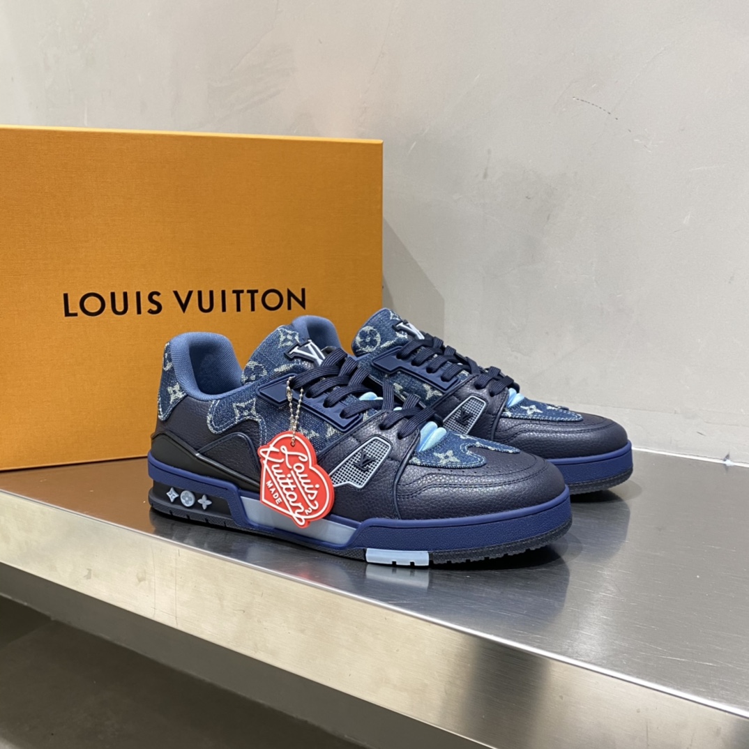 l0vis Vvtt0n trainer sneaker 1a9iqh blue