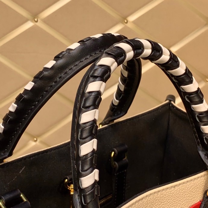 lv top original New m45374m onthgo MM white bag 35cm