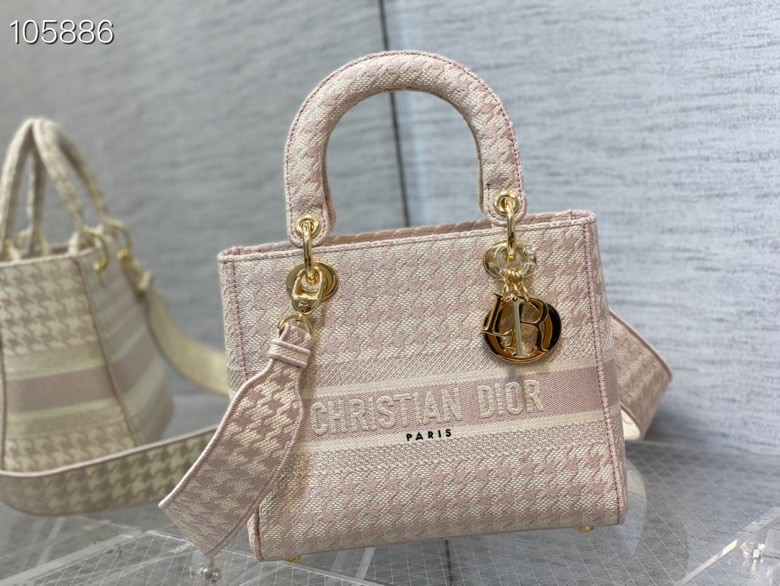 D10r medium lady d-lite bag embroidery m0565 24 cm 05