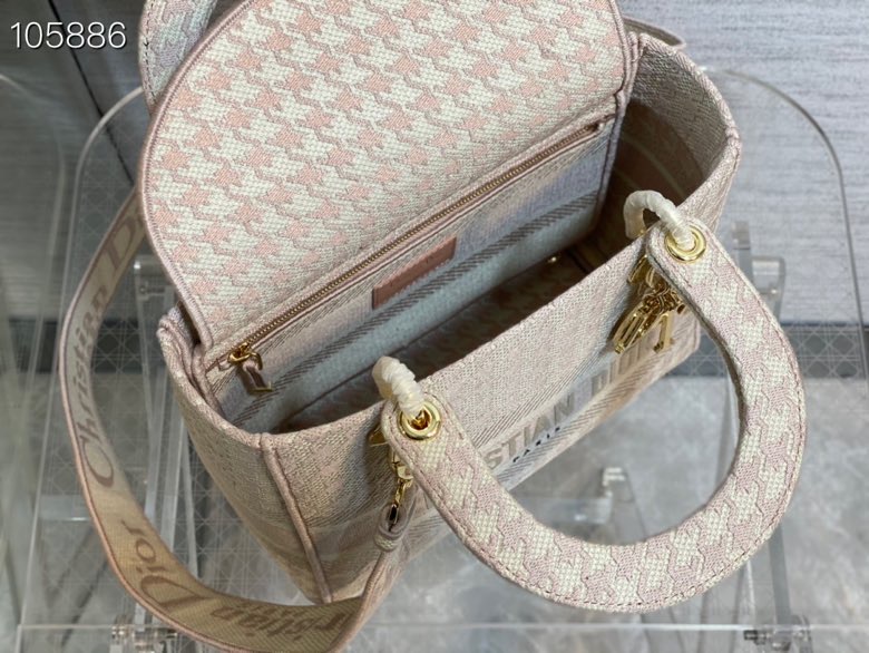 D10r medium lady d-lite bag embroidery m0565 24 cm 05