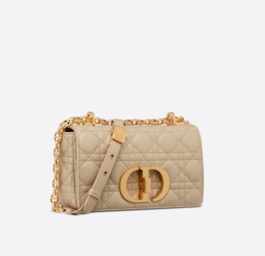 d10r small caro bag beige S*pple cannage calfskin m9241 20cm