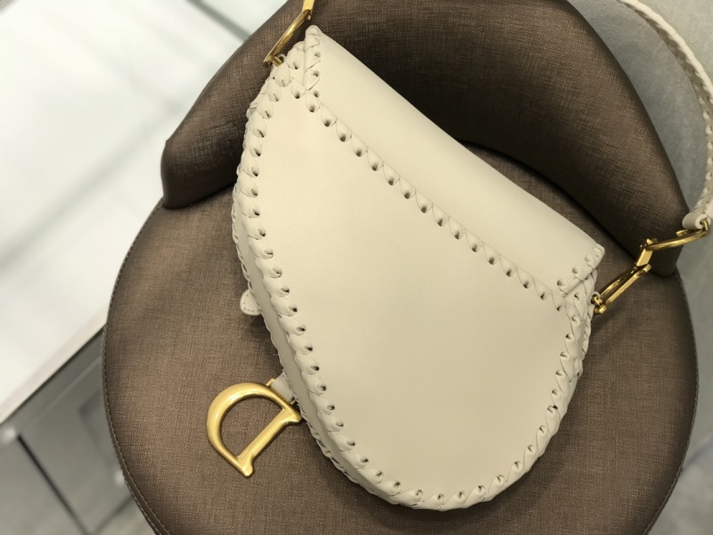 D10r saddle bag white woven style m0447cbaa 26 cm