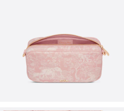 D10r small multifunctional bag pale pink m9908 19cm