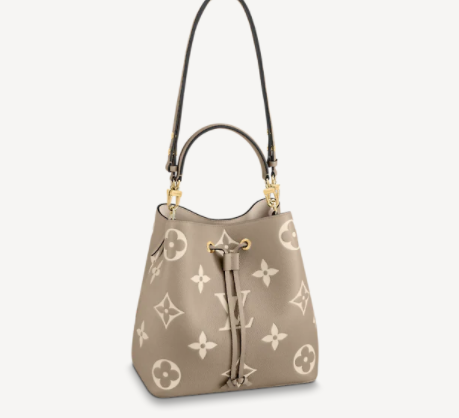 Lv m45555  néonoé mm bicolor monogram empreinte leather 26CM