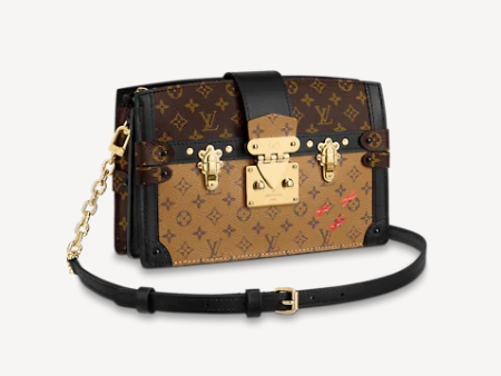 LV Trunk Clutch Monogram in Brown M43596 20cm