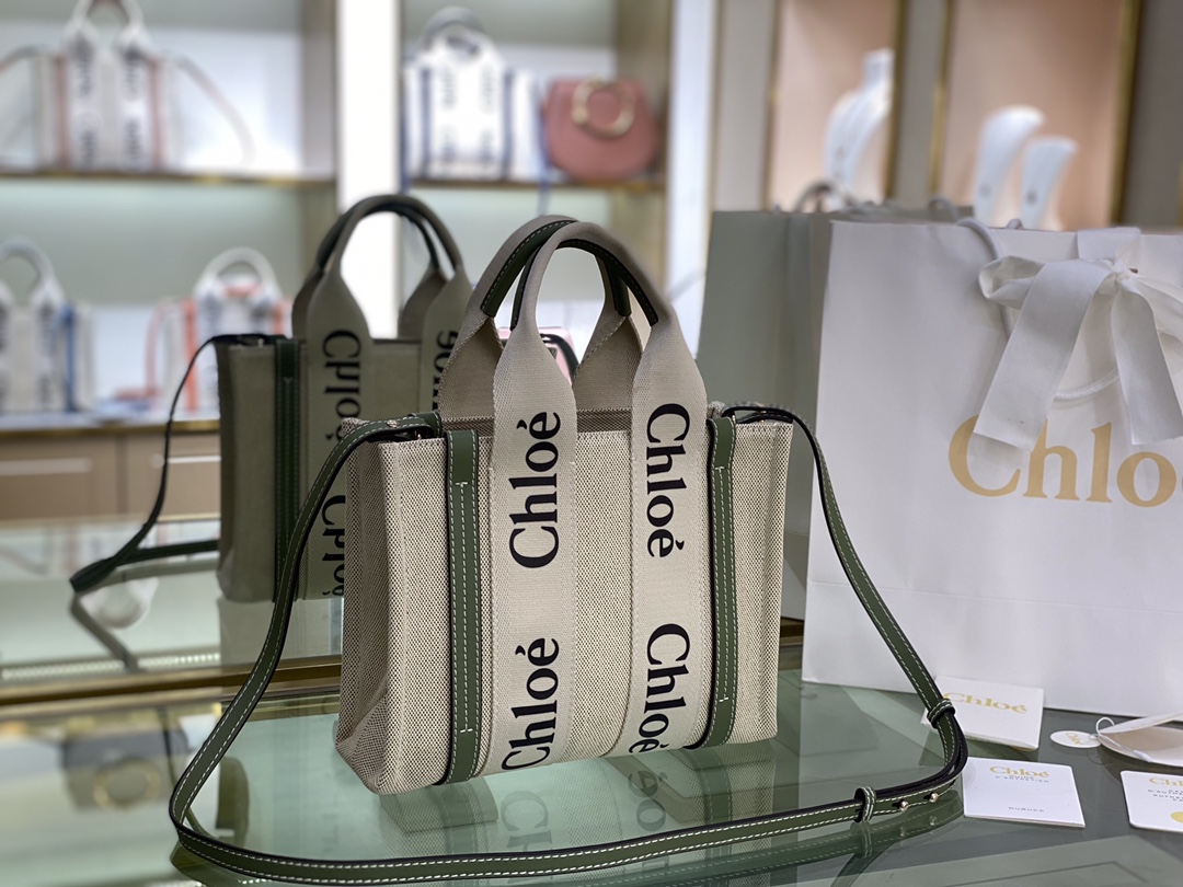 Chloe Woody tote bag N7666 26.5cm 01