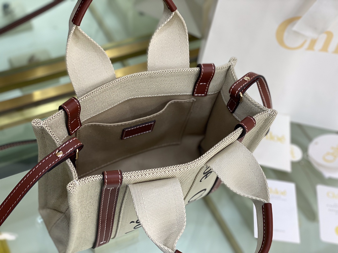 Chloe Woody tote bag N7666 26.5cm 03