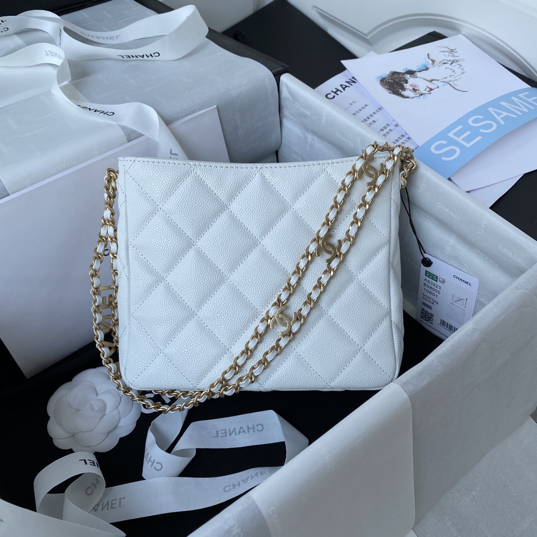 Ch**el shopping bag as3225 16cm