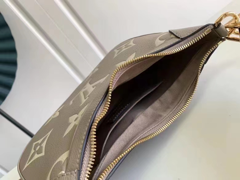 LV Bagatelle Bicolor Monogram Empreinte leather M46112 22cm