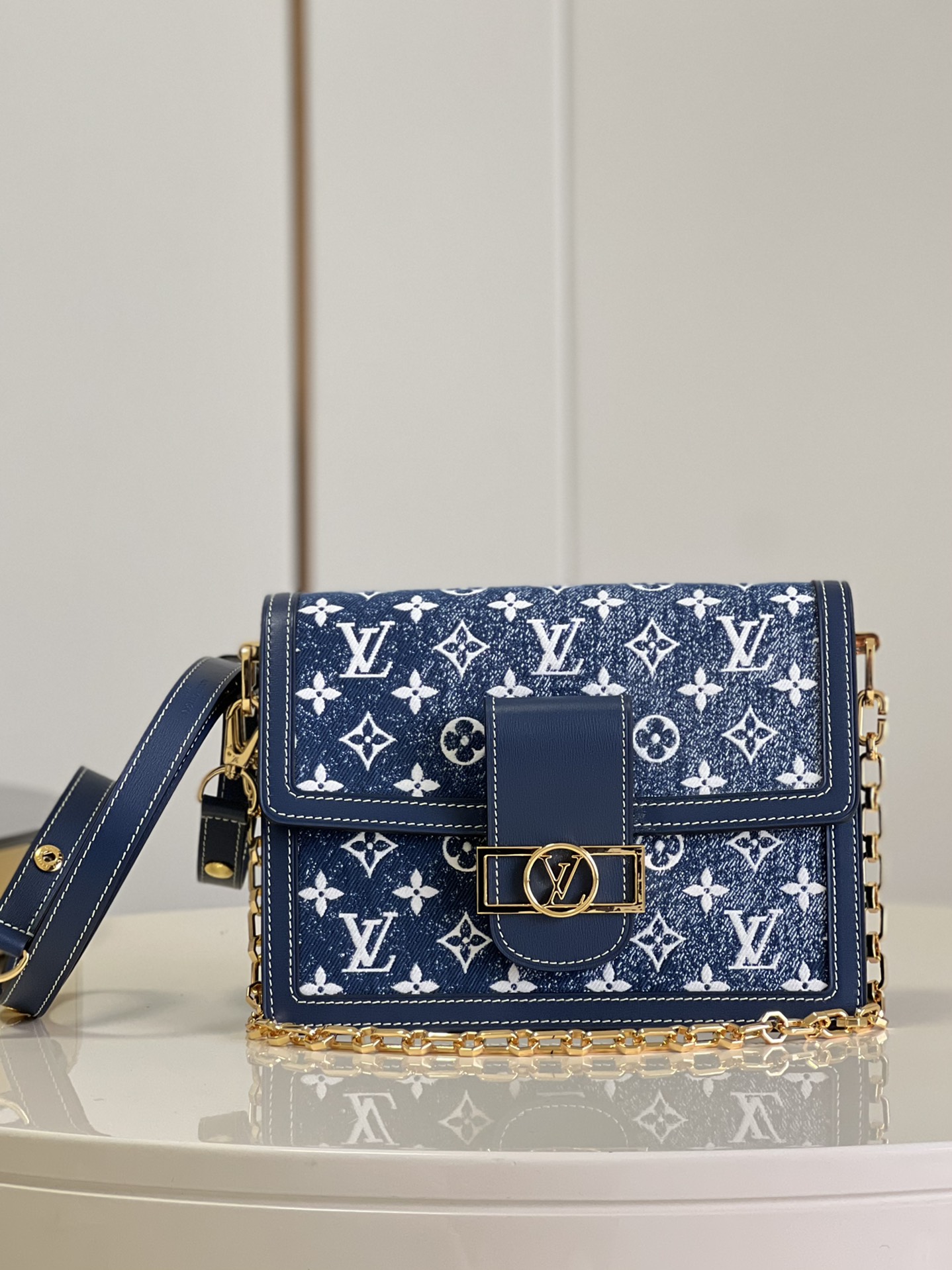 LV dauphine blue M59361
