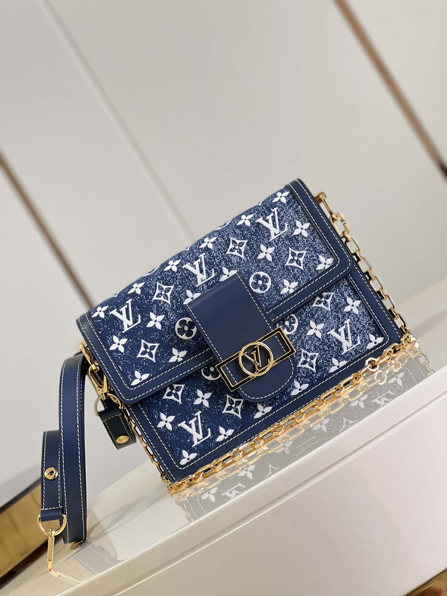 LV dauphine blue M59361