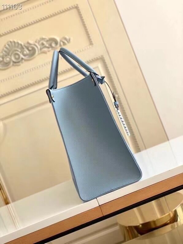 l0vis Vvtt0n onthego mm tote bag blue m45718 35 cm