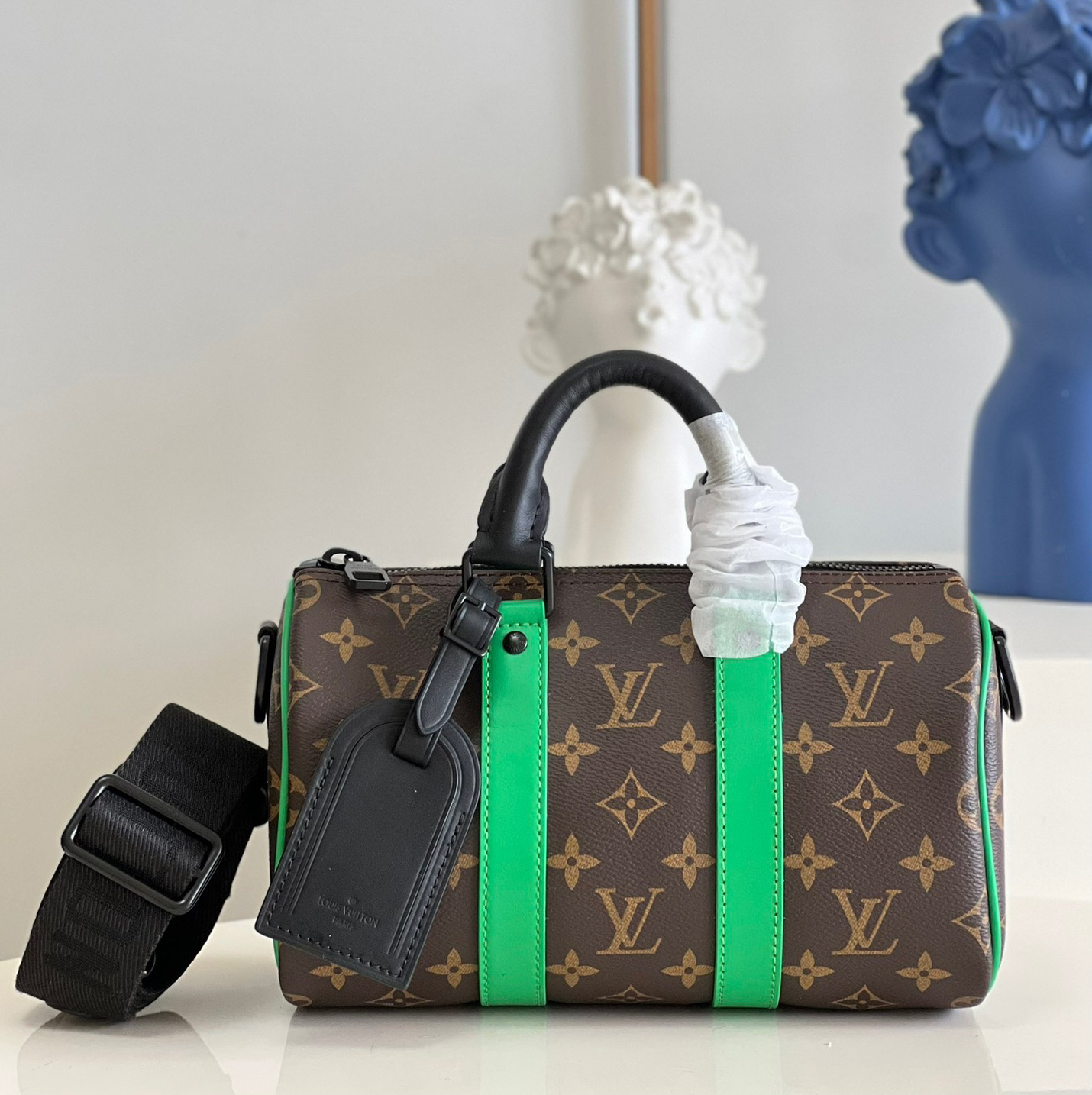 LV Keepall XS 25 M20900 green 25cm
