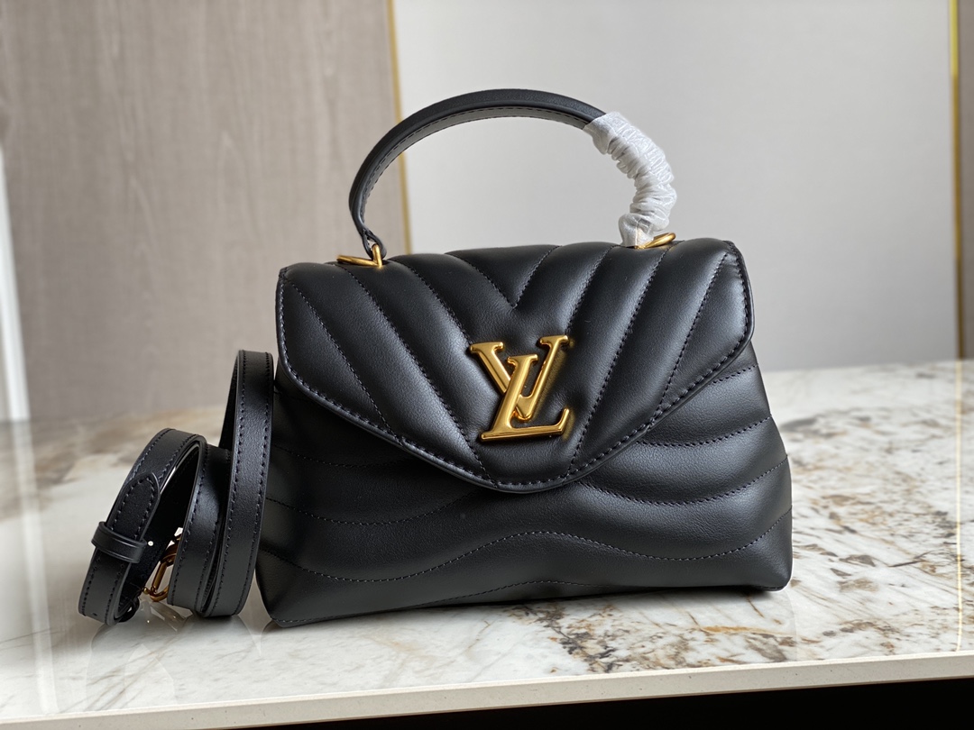 LV NEW WAVE HOLD ME M21720 Black - 23 x 15 x 10cm