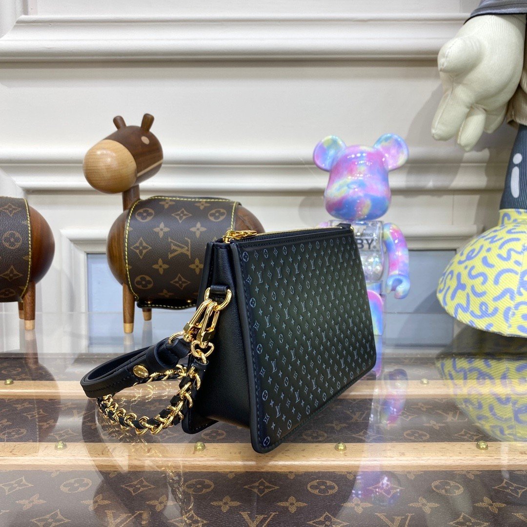 LV Lexington Pouch M82247 Black - 21.5 x 13 x 5.5 cm