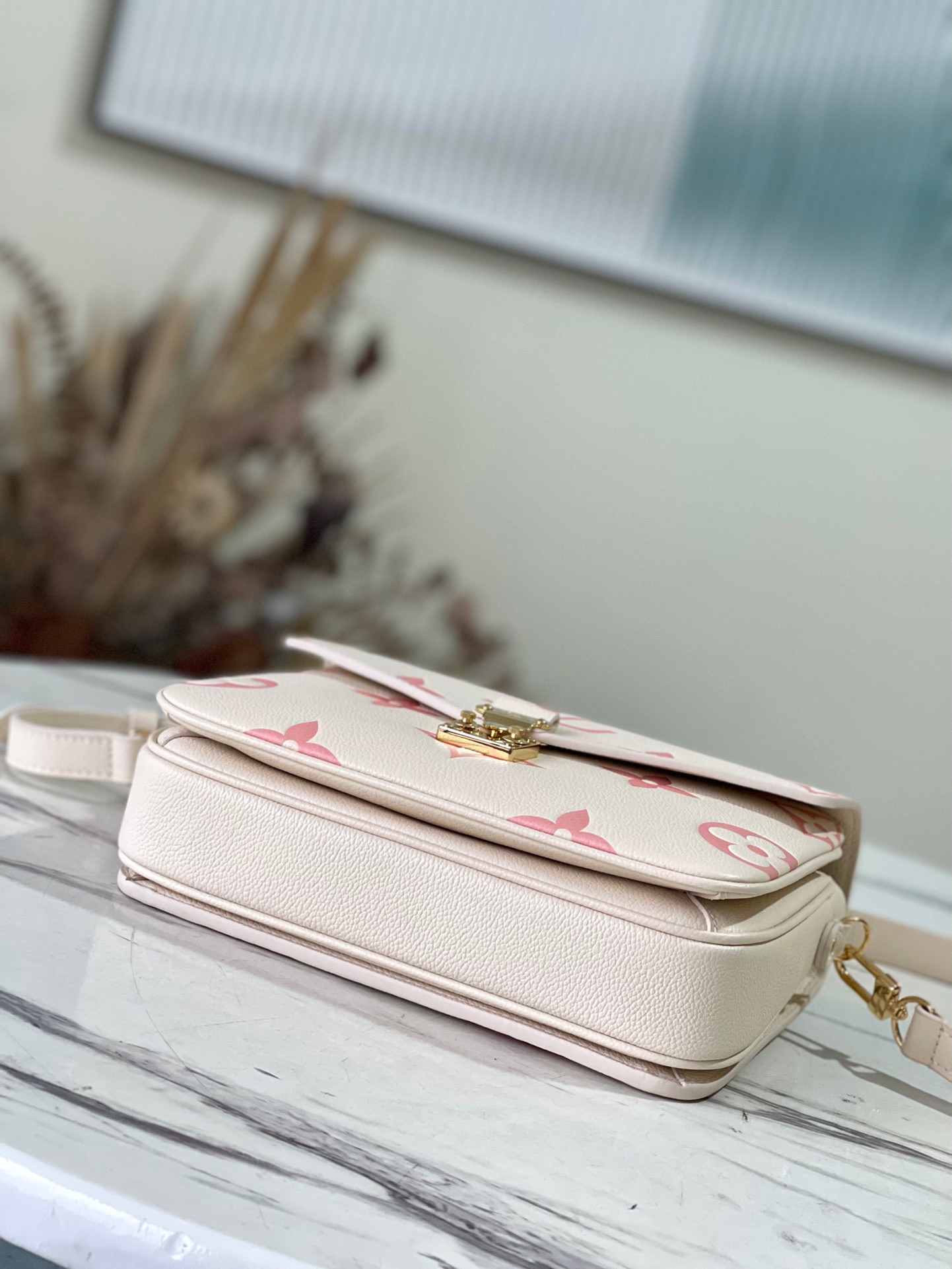 LV Pochette Métis Bicolo Monogram Empreinte White - M45773 - 25x19x7cm