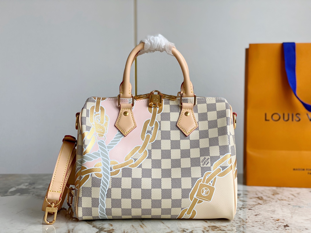LV Speedy Bandoulière 25 Damier N40473 - 25x19x15cm