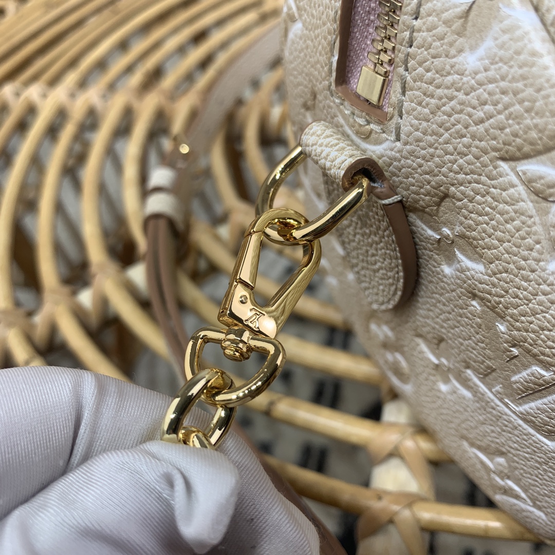 LV Speedy Bandoulière 20 Star Handbag M46163 Pale Beige - 20.5x13.5x12cm