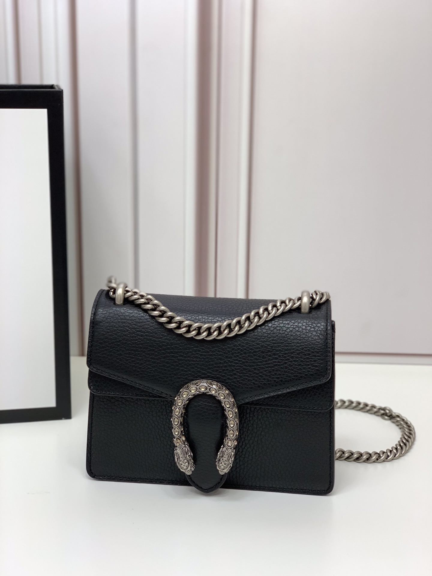 Gvc*1 dionysus svp*me mini bag black 421970 - 20x15.5x5cm