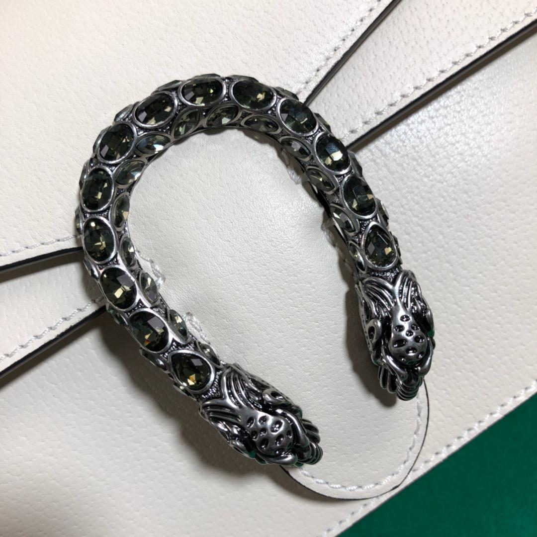 Gvc*1 small dionysus shoulder bag with large white 400249 - 28x17x9cm