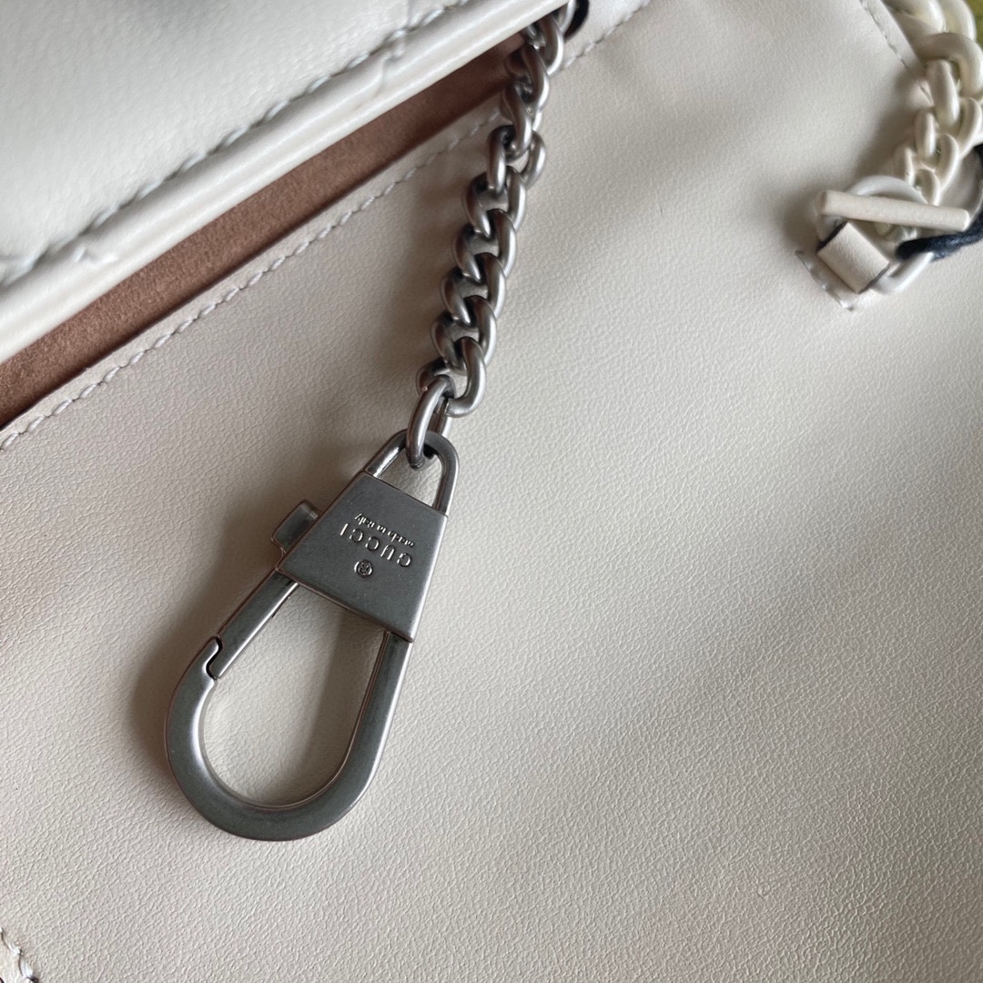 GG Marmont belt bag White 699757 - 16.5 x 10 x 4.5cm