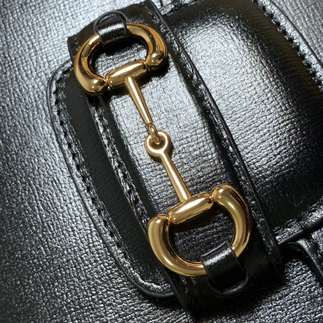 Gvc*1 horsebit 1955 mini bag black ‎658574 - 20.5x14.5x5cm