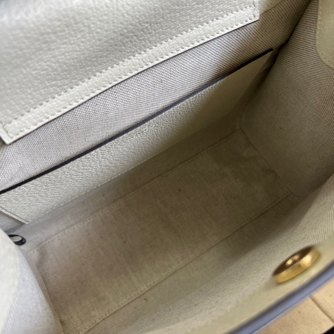 Gvc*1 diana small tote bag white 702721  - 27 x 24 x 11cm