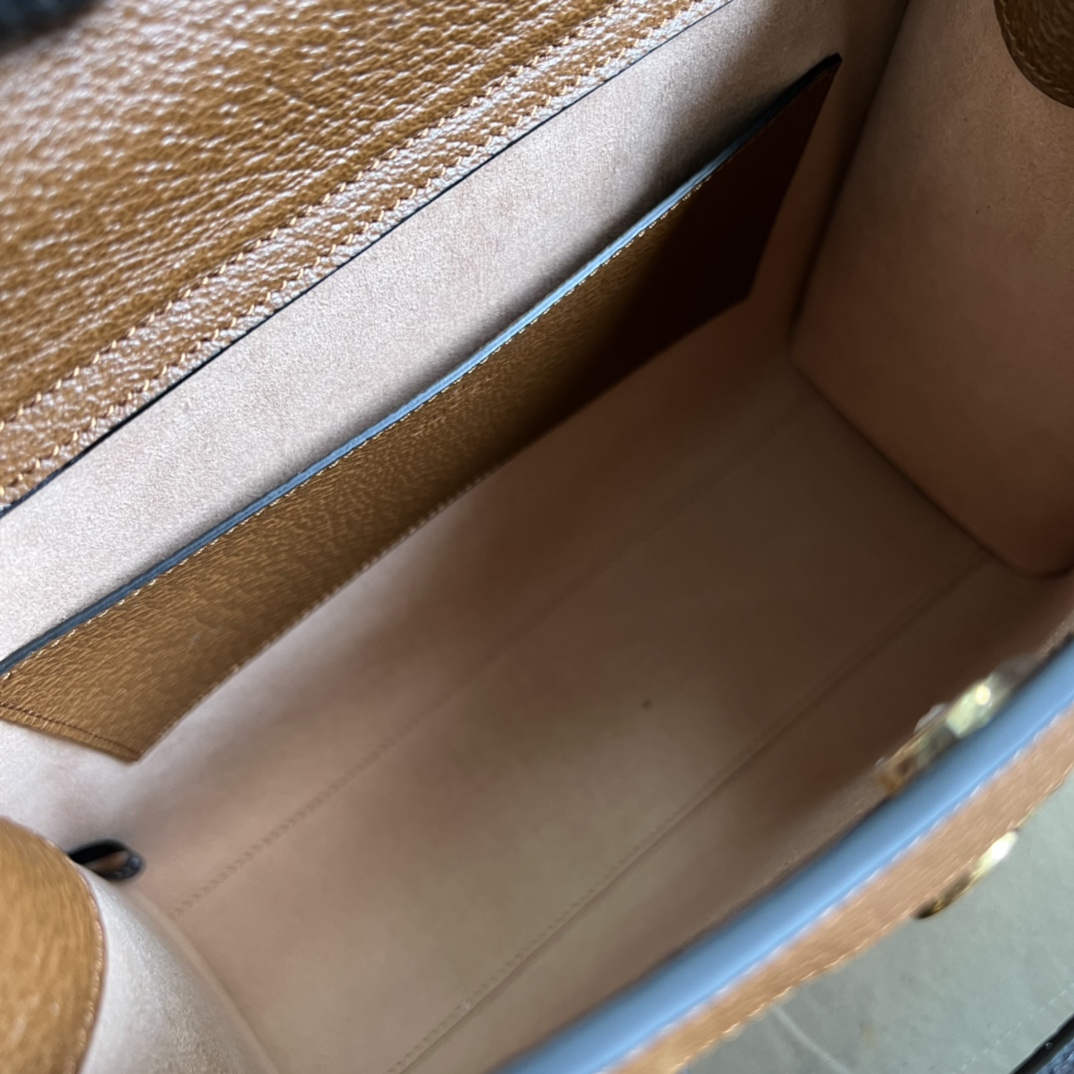 Gvc*1 diana medium tote bag  cuir leather 678842   - 35 x 30 x 14cm