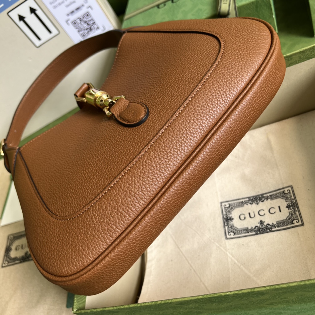 Gvc*1 jackie 1961 small natural grain bag brown 636709- 27.5 x 19 x 4cm