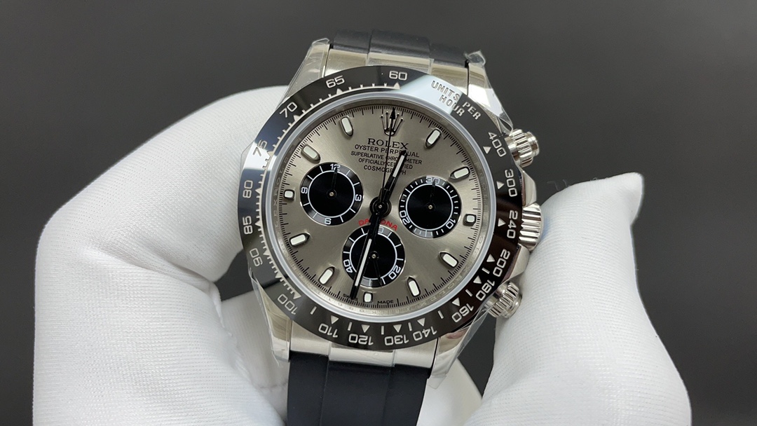 R01ex daytona 12.2mm nfc 40mm 7750 grey