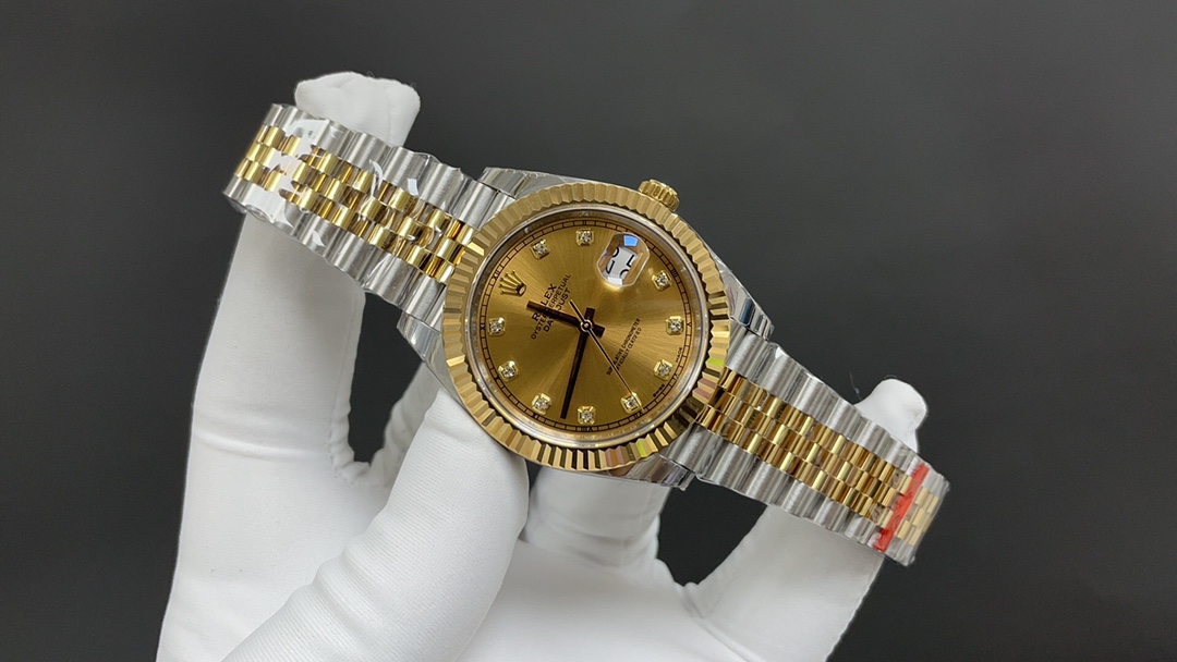 R01ex oyster perpetual date just golden