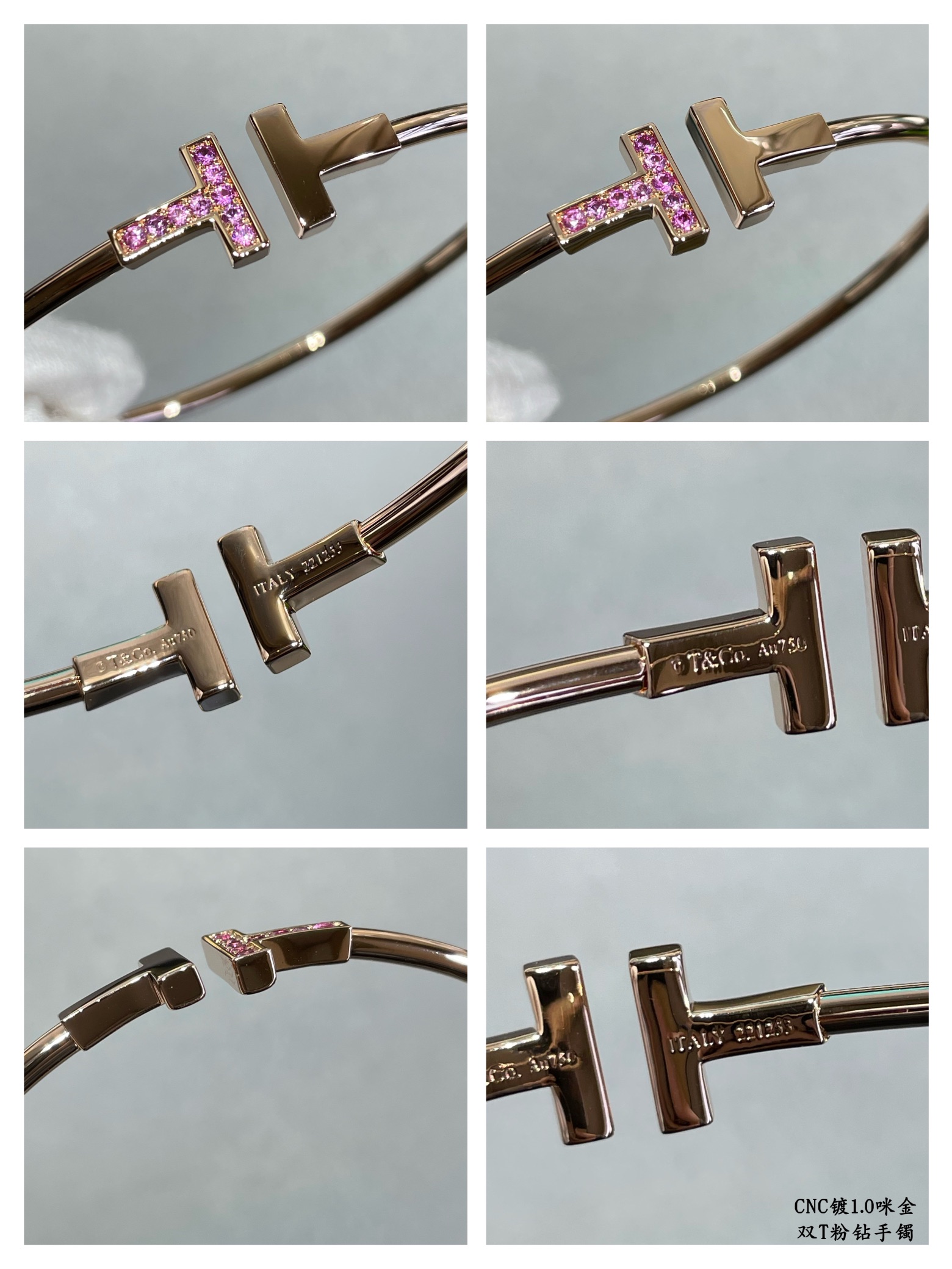 T*f*ny pink bracelet 001