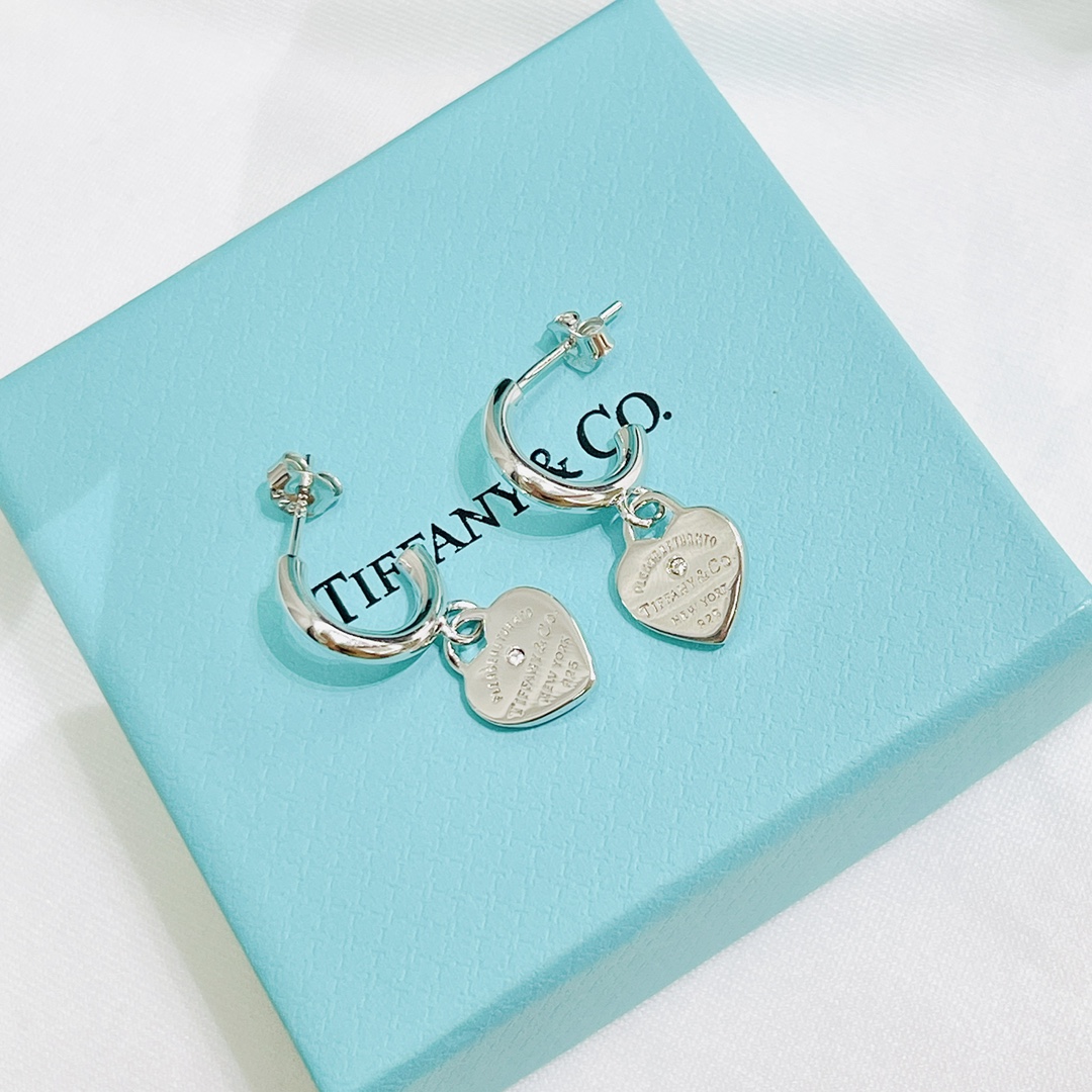 T*f*ny 925 silver earrings 002