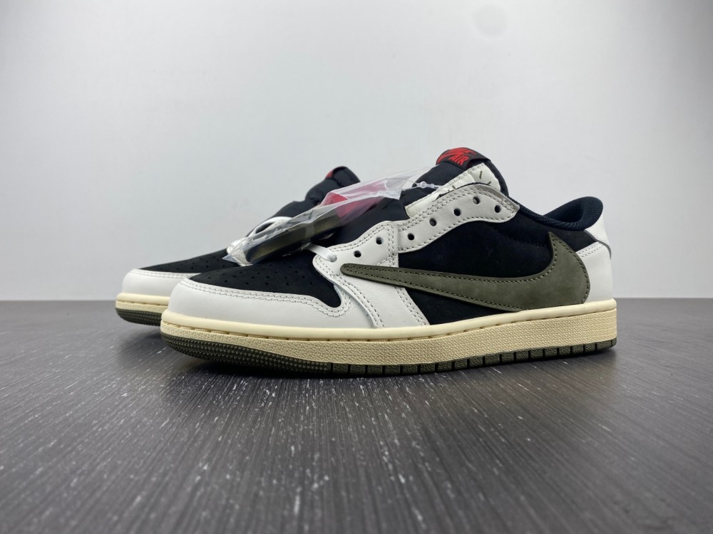 Travis Scott x Air Jordan 1 Low OG Olive DZ4137-106